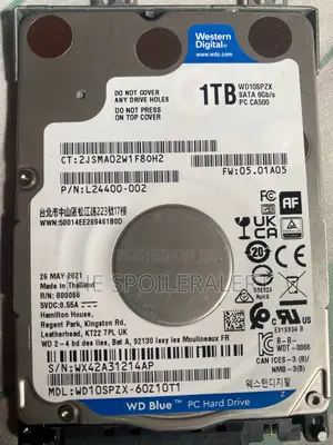 1tb Western Digital HDD