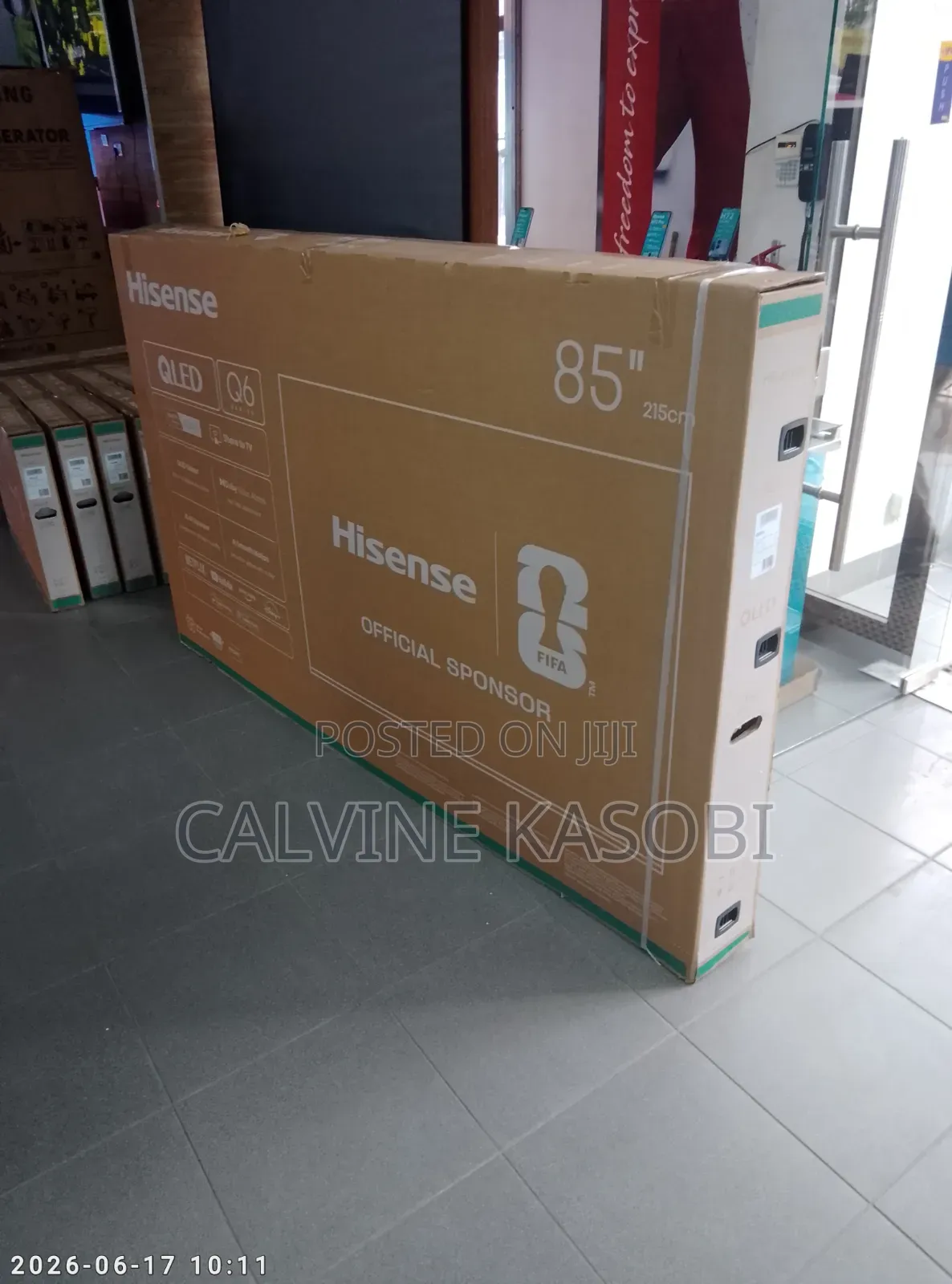 Hisense Television 85a6q