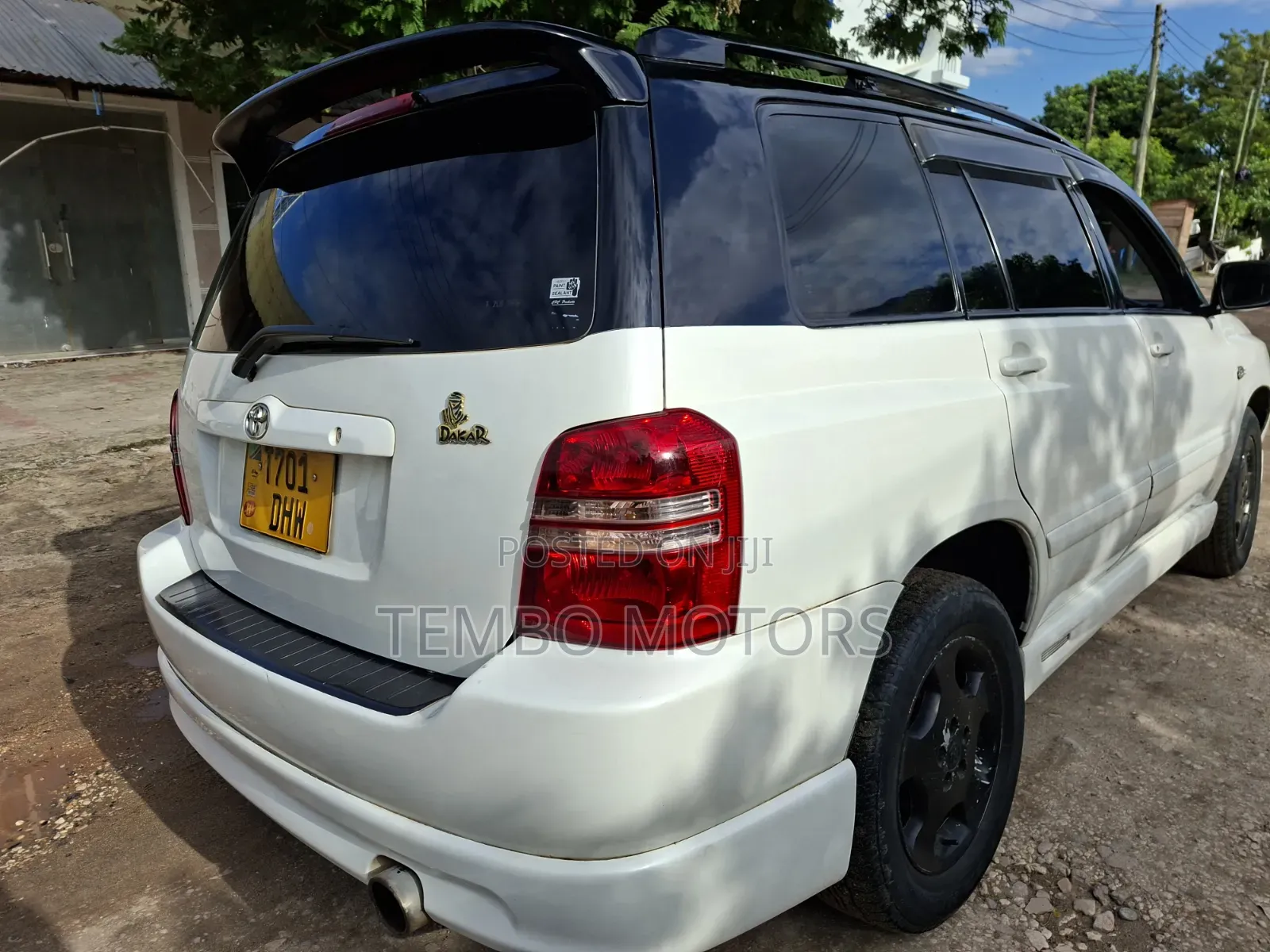 Toyota Kluger 2005 White