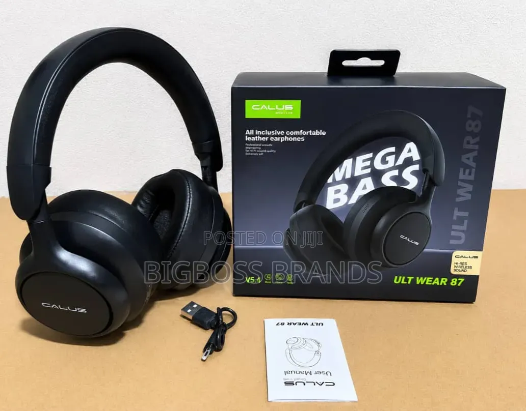 Calus Wireless Headphone Ult Wear 87 Heavy Bass Sound
