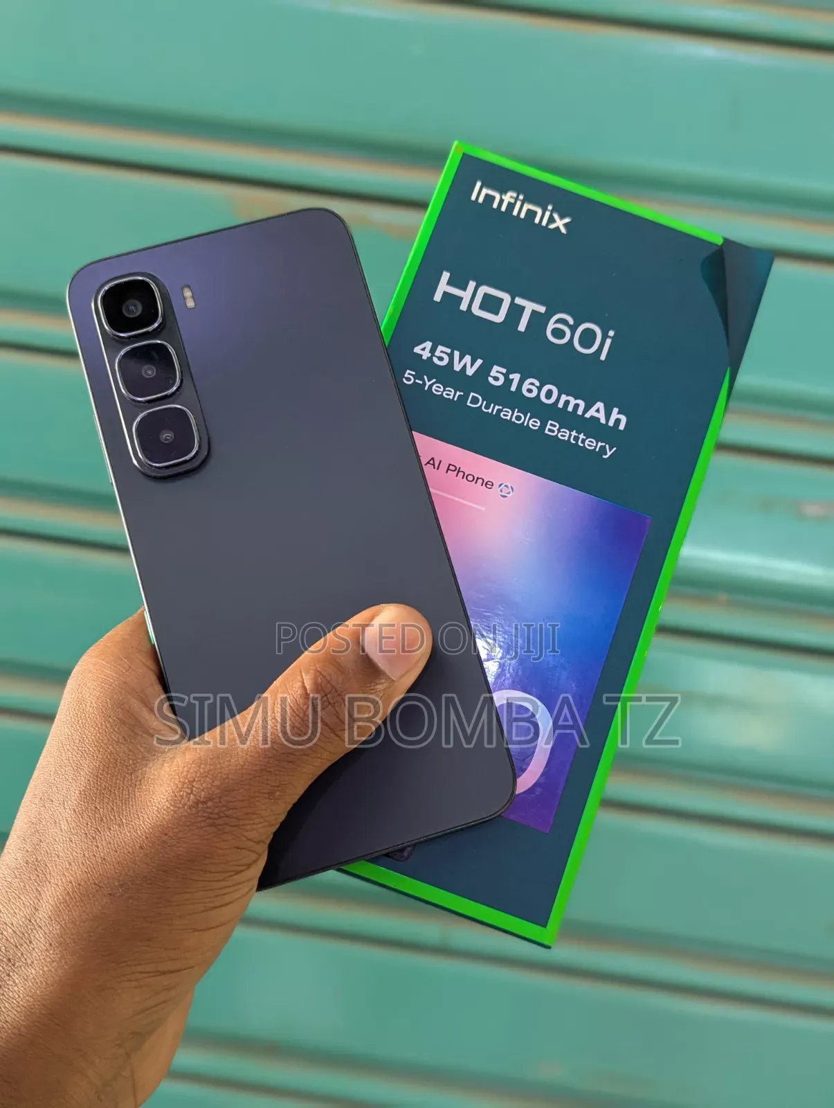 New Infinix Hot 60i 128 GB Black