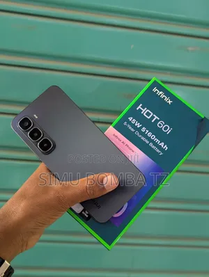 New Infinix Hot 60i 128 GB Black
