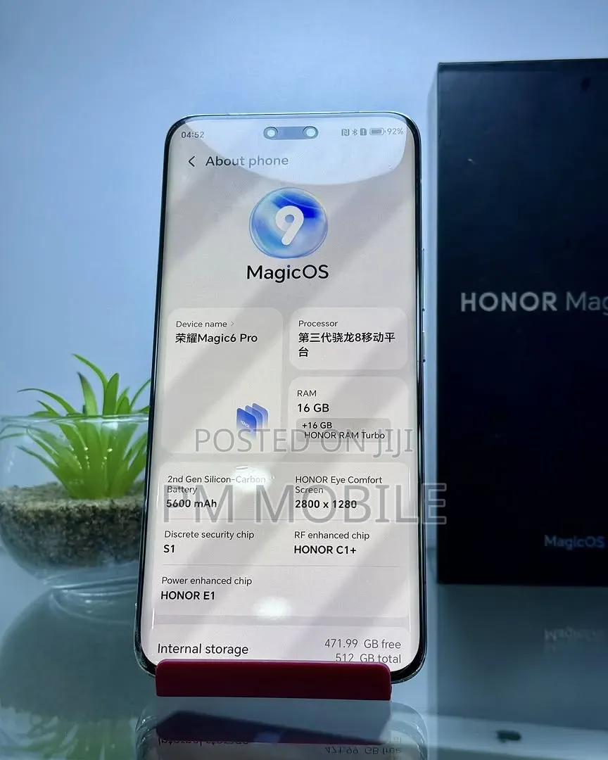 New Honor Magic6 Pro 512 GB