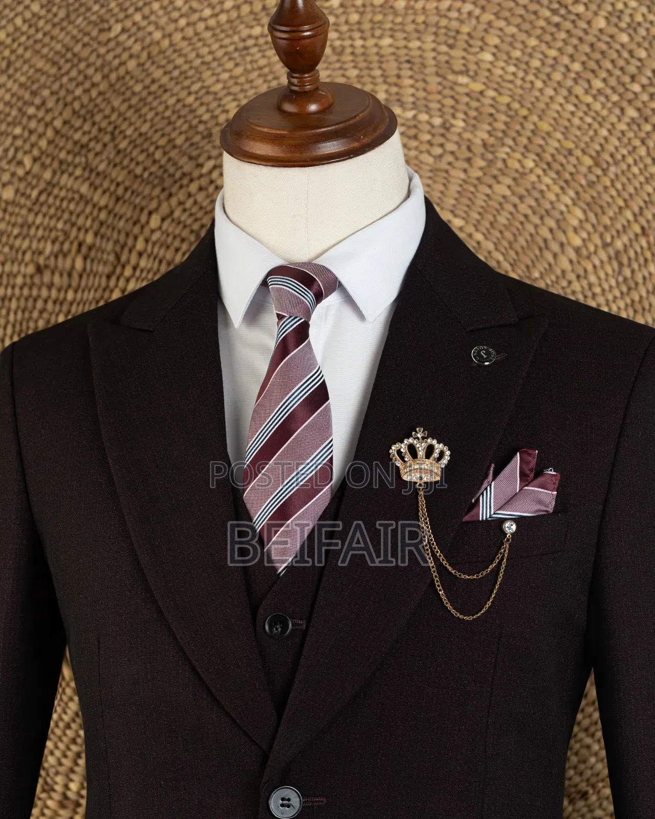 Dark Brown Quality Suit