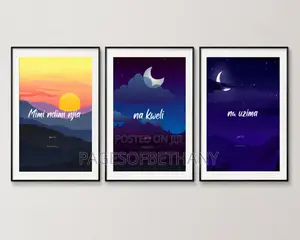 3-piece Wall Frame Called 'the Only Way' | John 14:6