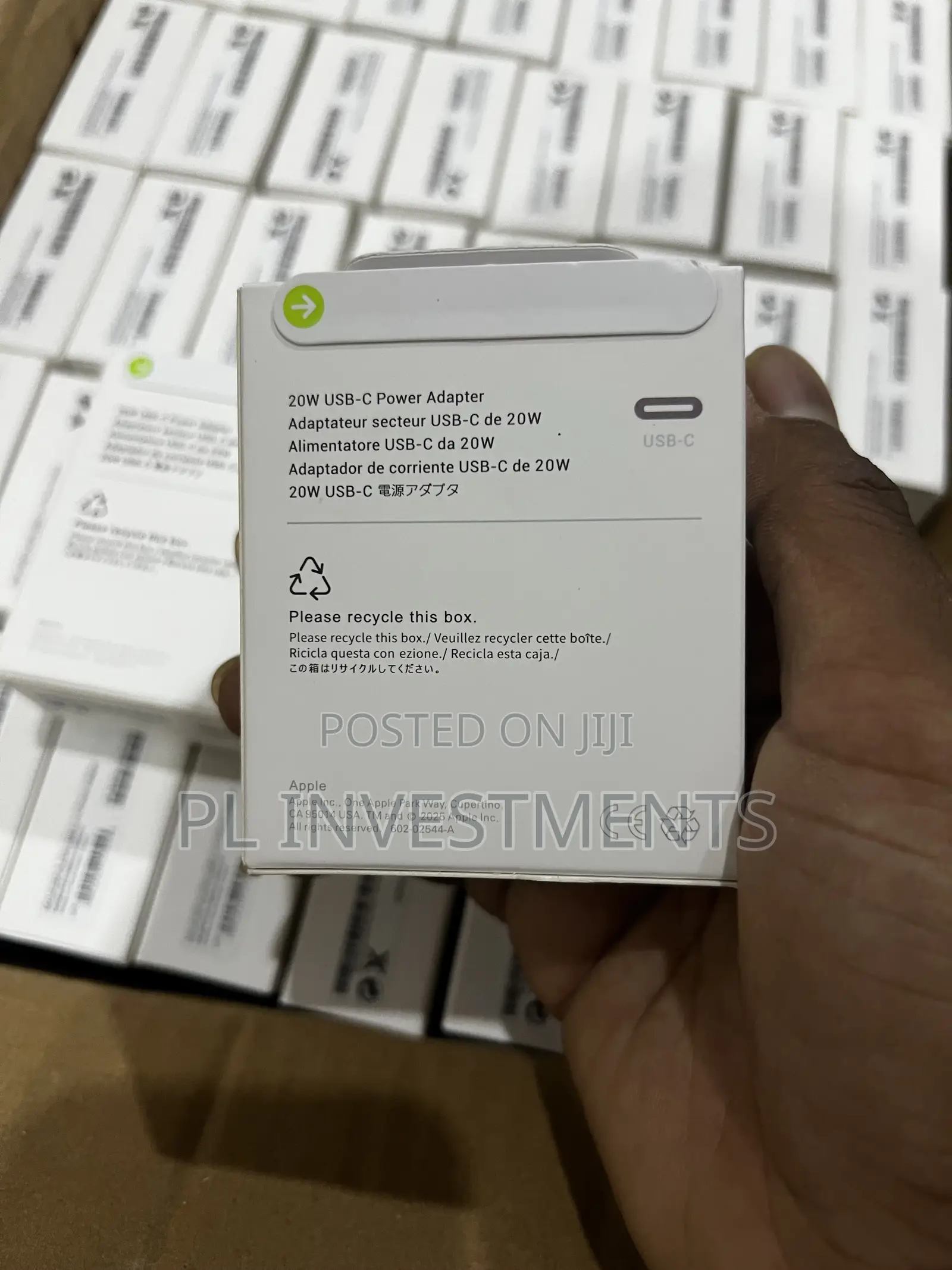 20 Watts Apple Adapter