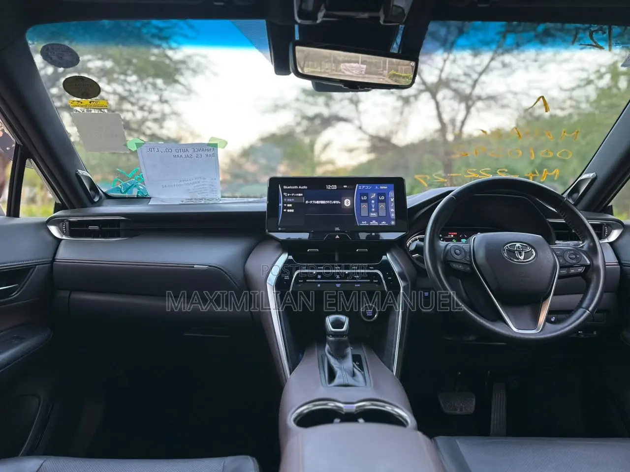 Toyota Harrier 2020 Black