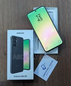 New Samsung Galaxy A56 256 GB Black