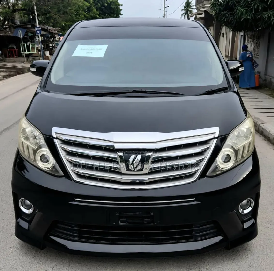 Toyota Alphard 2008 Black