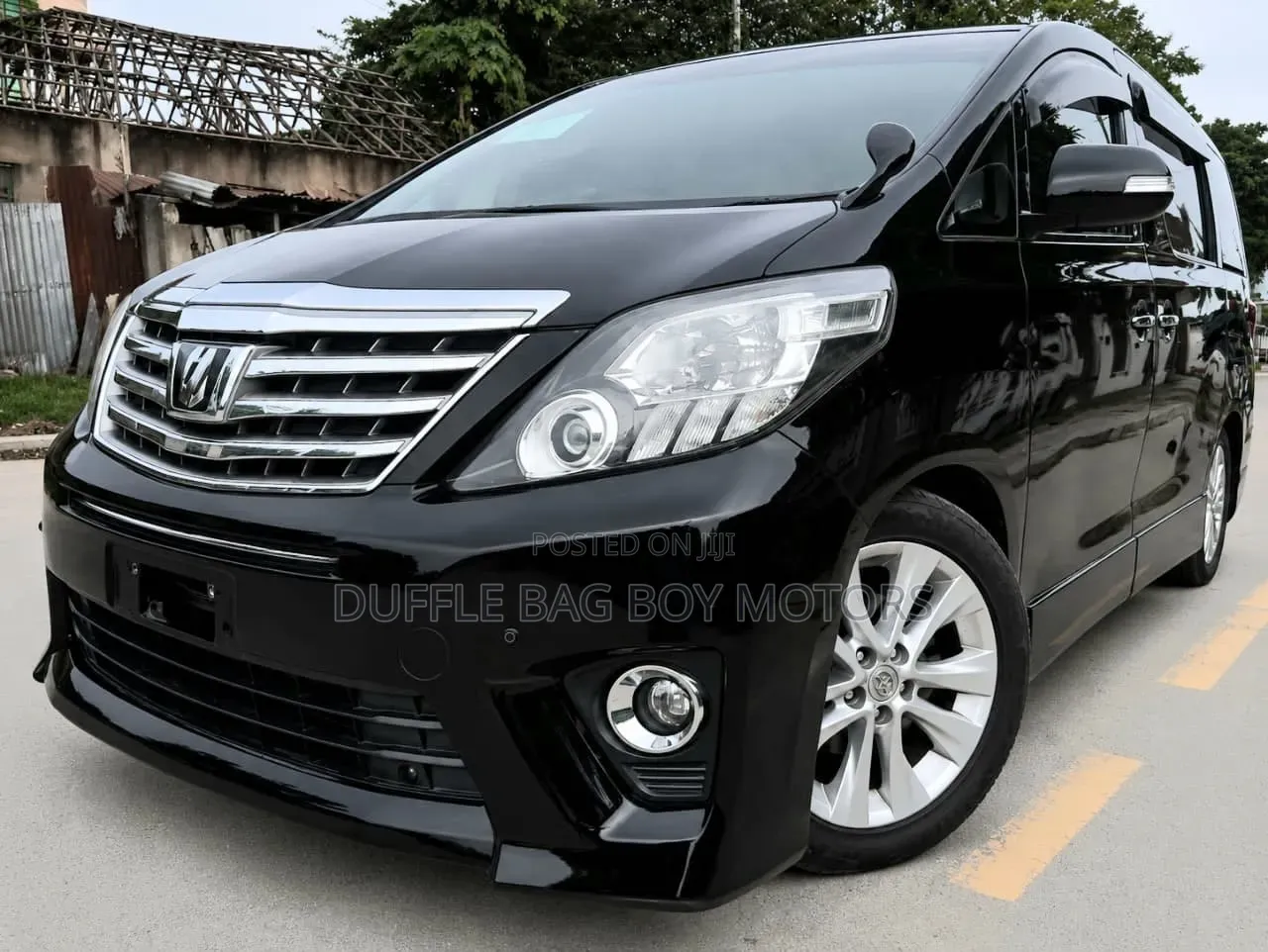 Toyota Alphard 2008 Black
