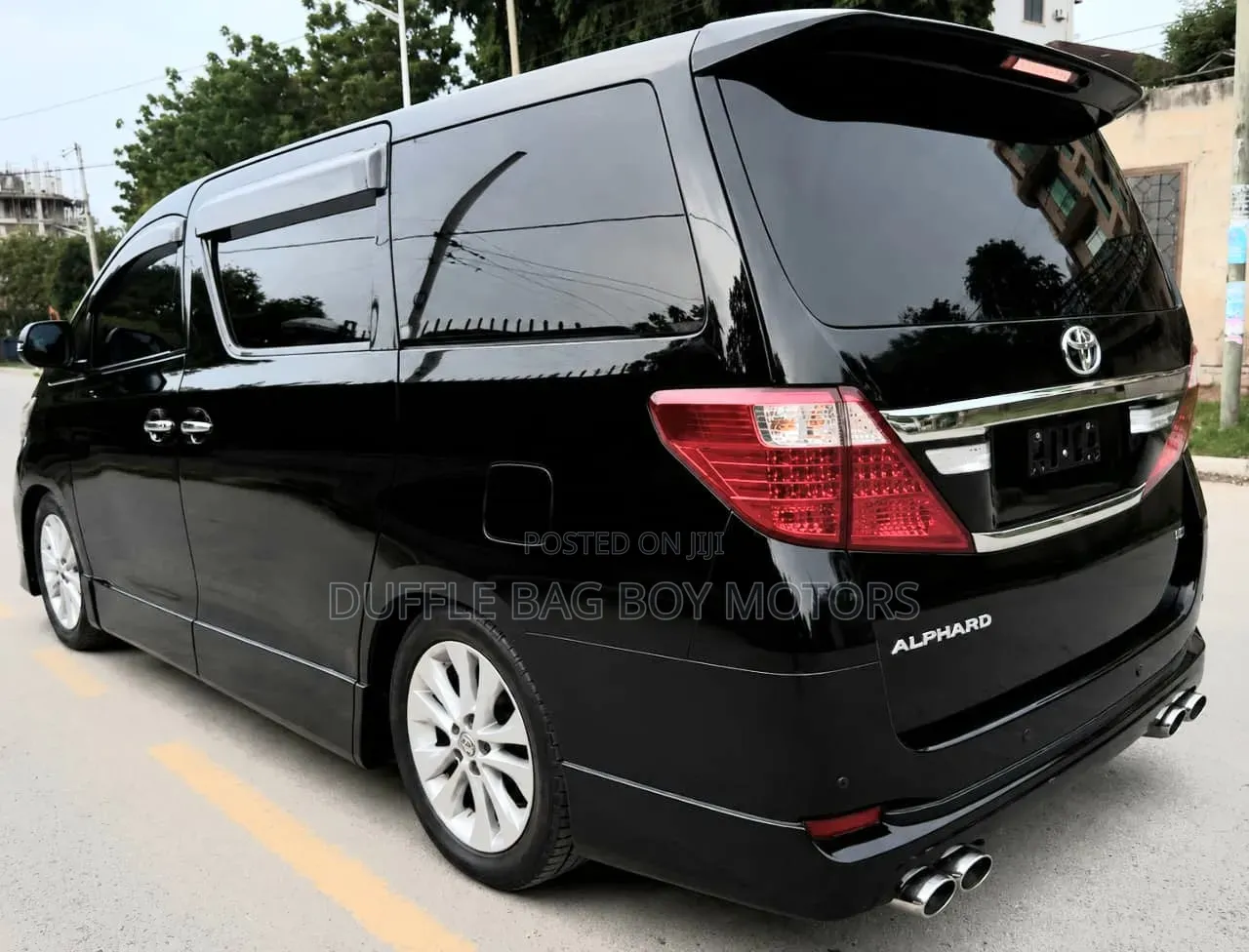 Toyota Alphard 2008 Black