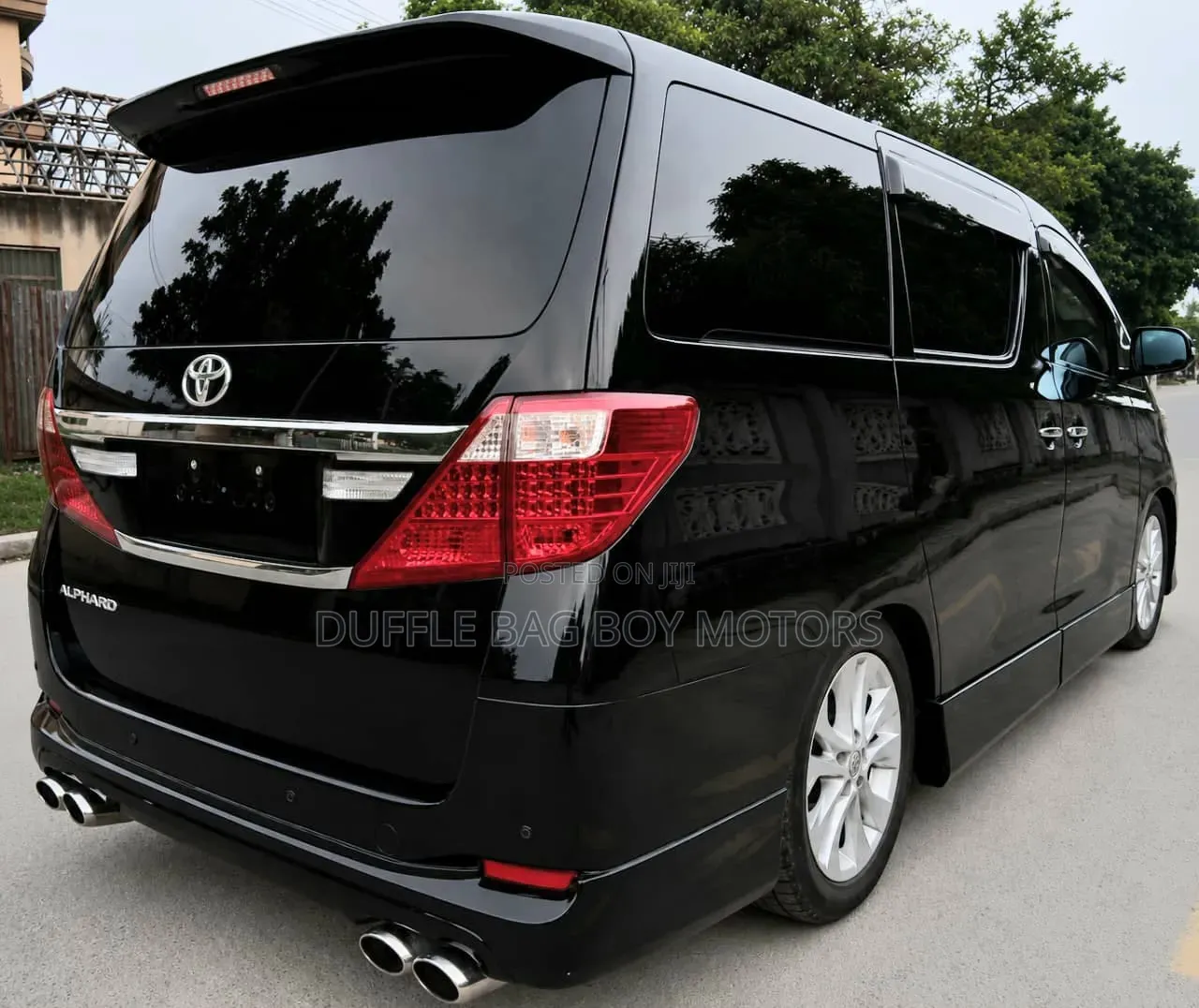 Toyota Alphard 2008 Black
