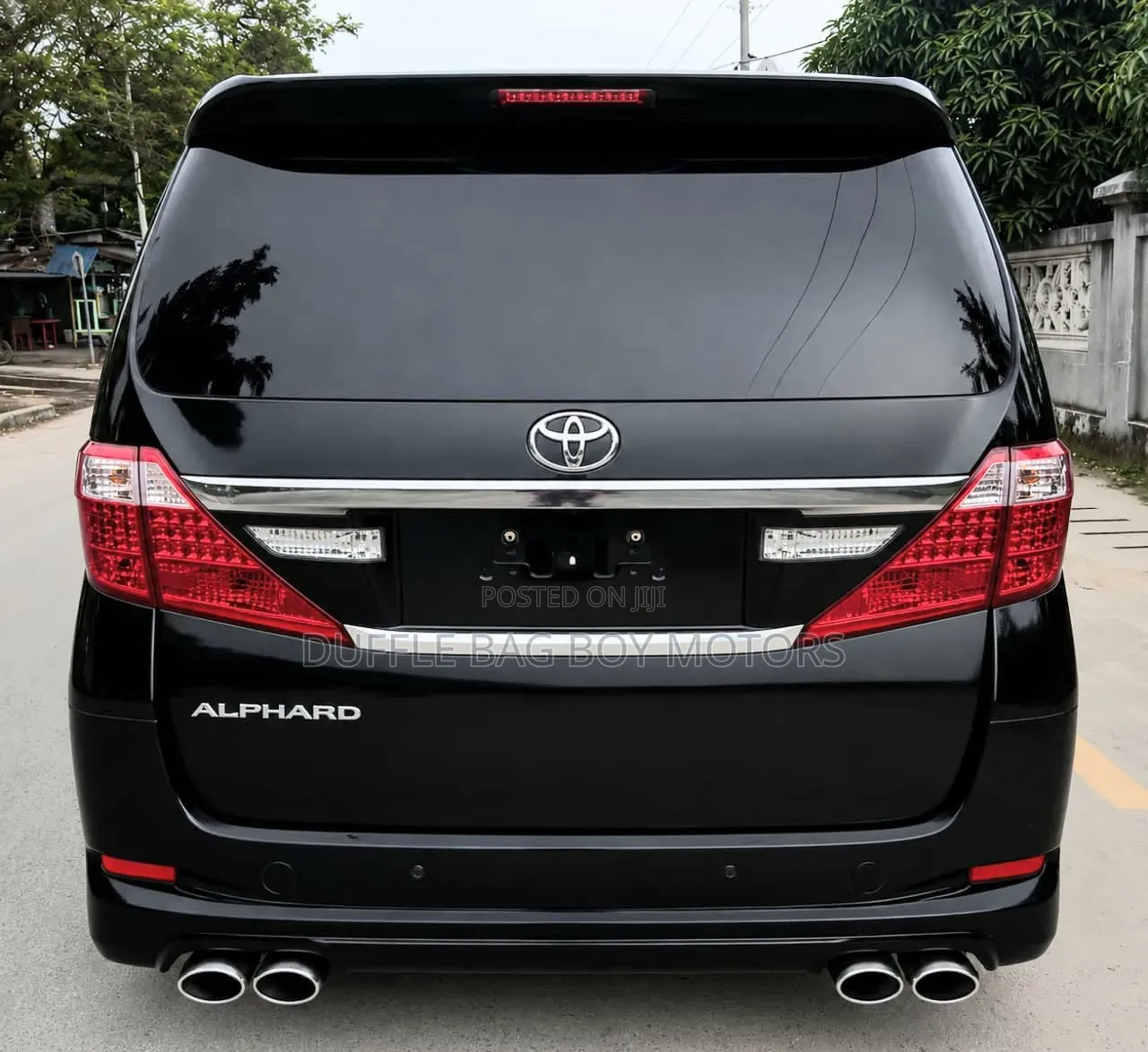 Toyota Alphard 2008 Black