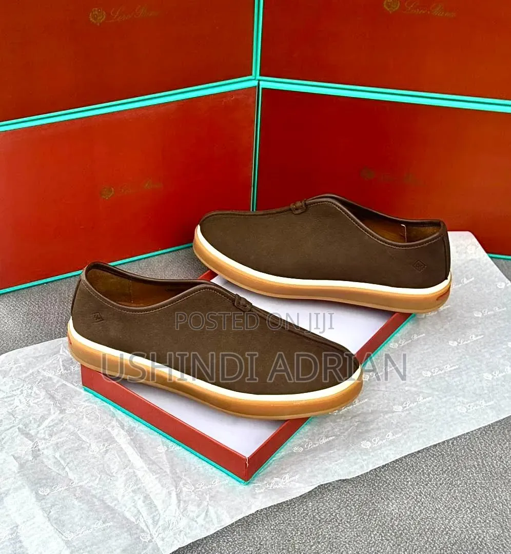 Loro Piana Summer WalkViatu Vya Kifahari Na Ubora Wa Juu
