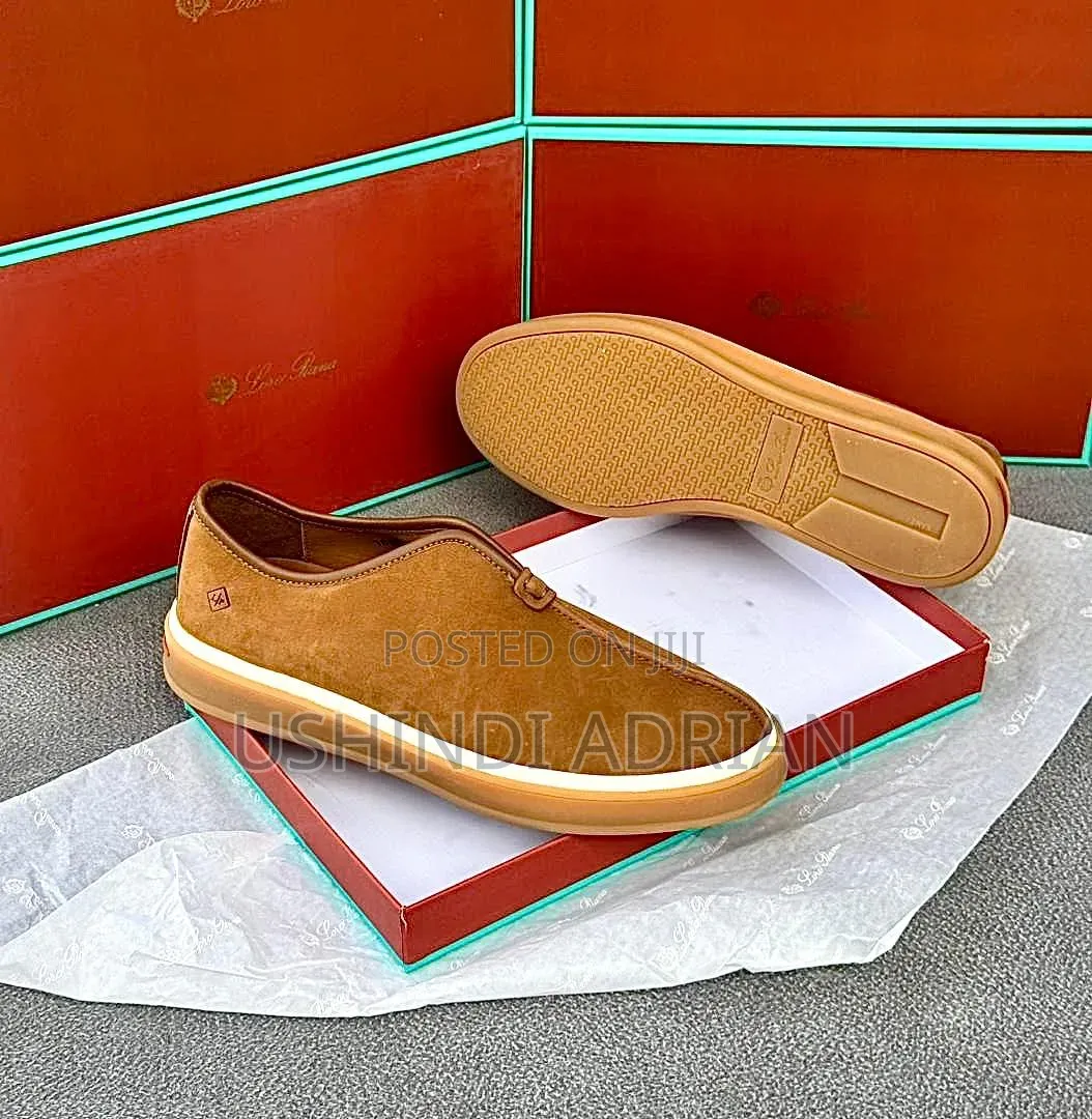 Loro Piana Summer WalkViatu Vya Kifahari Na Ubora Wa Juu