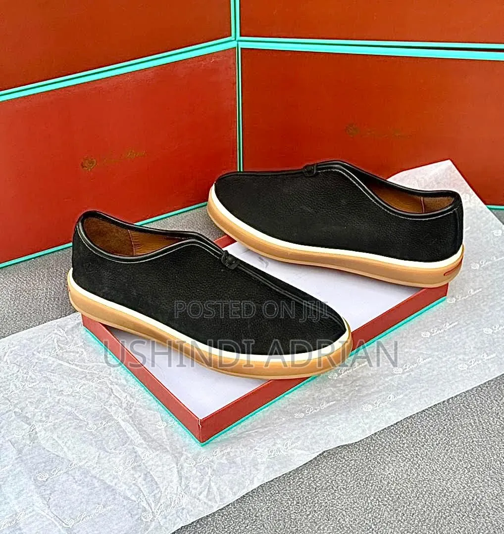 Loro Piana Summer WalkViatu Vya Kifahari Na Ubora Wa Juu