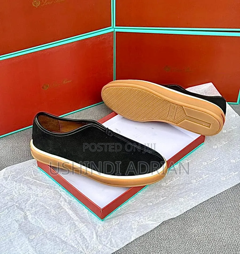 Loro Piana Summer WalkViatu Vya Kifahari Na Ubora Wa Juu