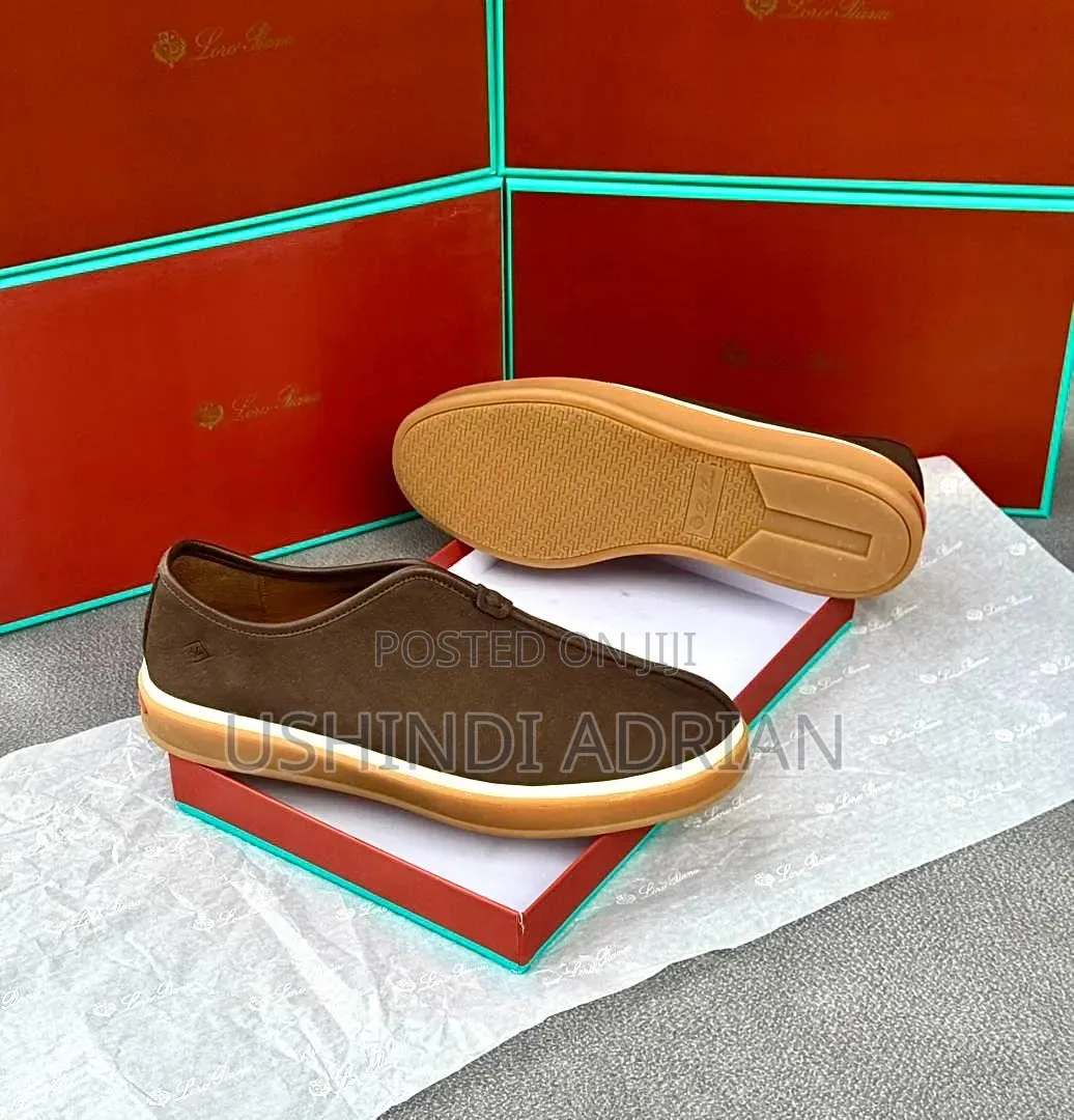 Loro Piana Summer WalkViatu Vya Kifahari Na Ubora Wa Juu