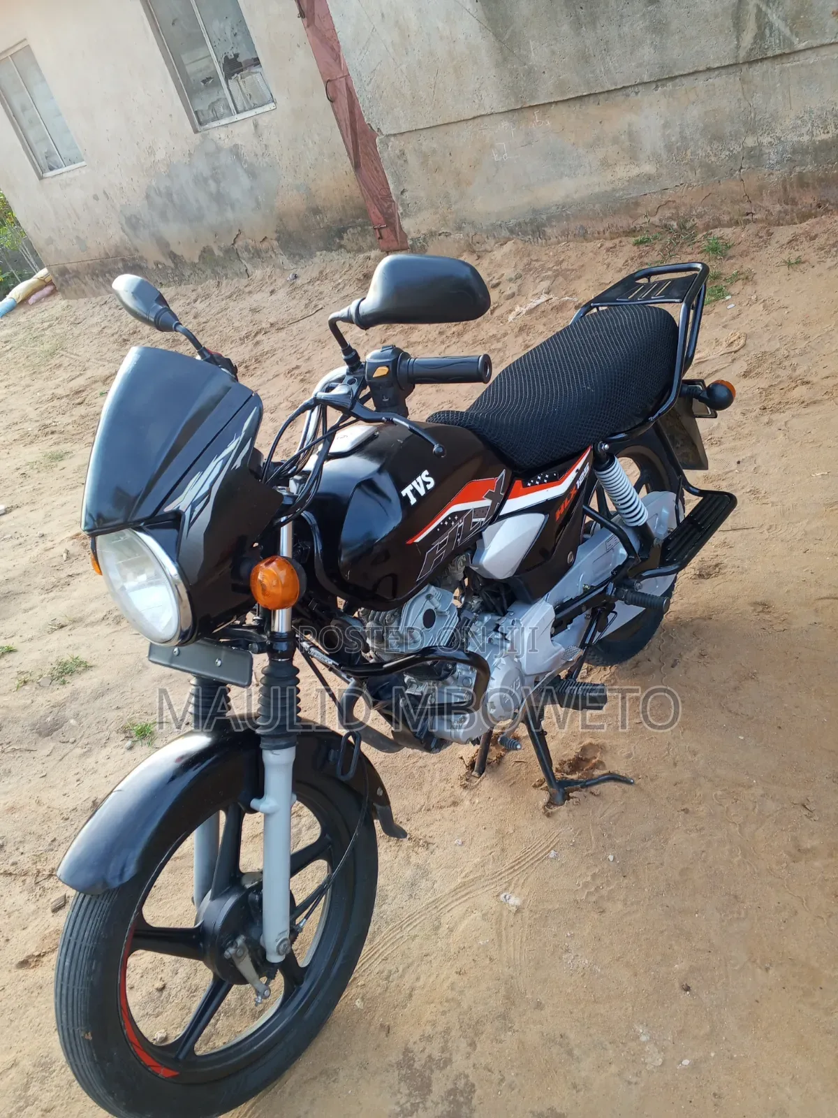 New TVS HLX 125 2024 Black