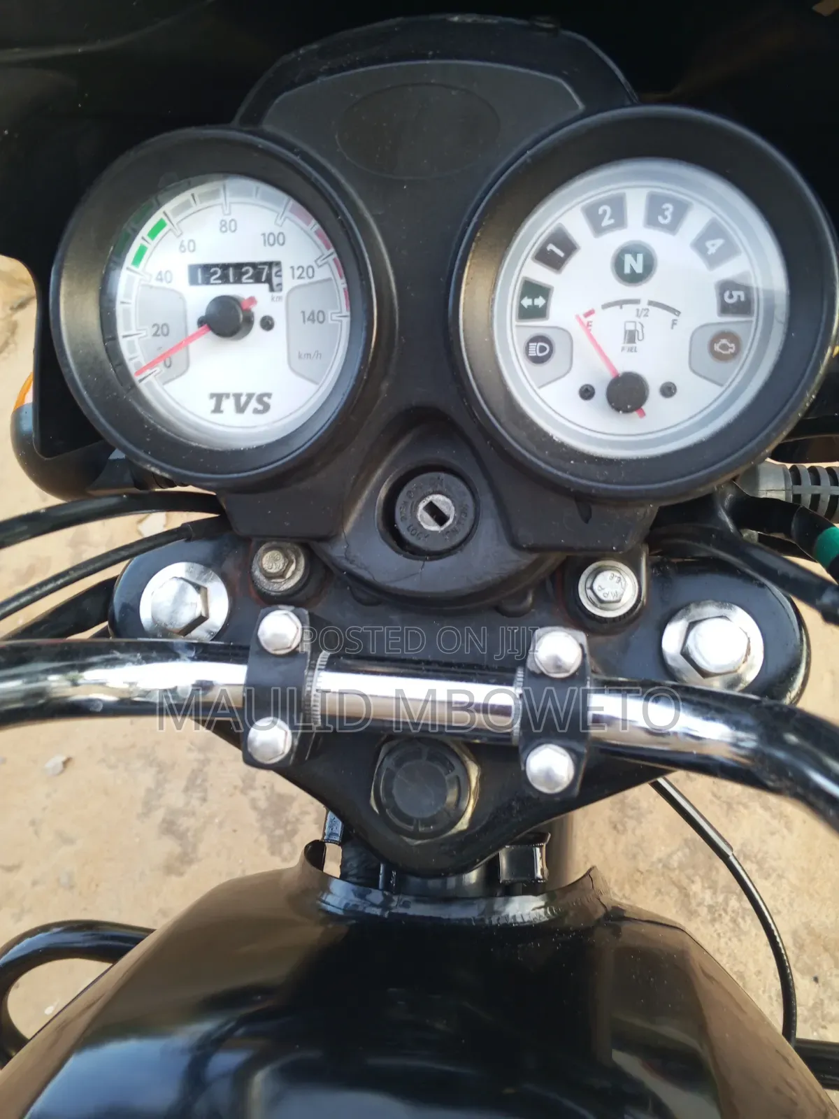 New TVS HLX 125 2024 Black