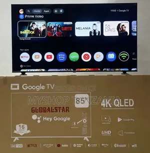 Globalstar 85-Inch " Google Tv Qled Ci Interface T2/S2