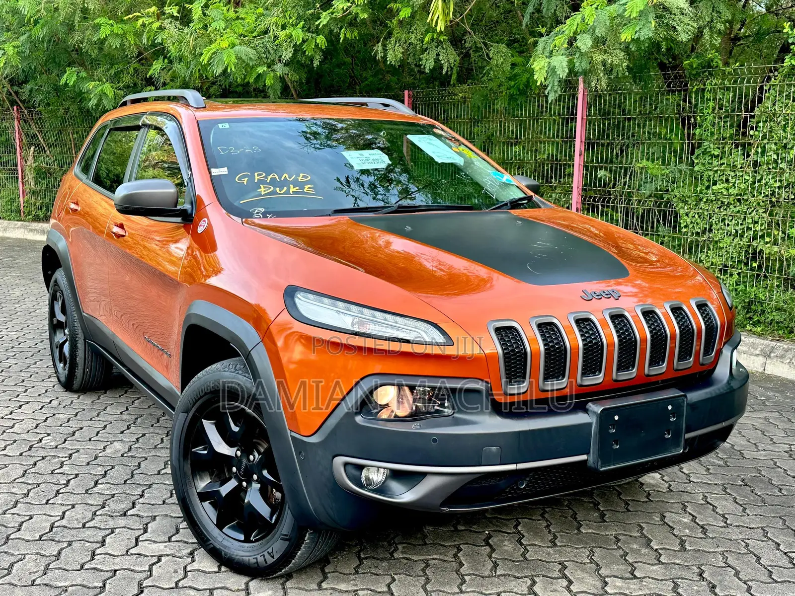 Jeep Cherokee 2016 Orange