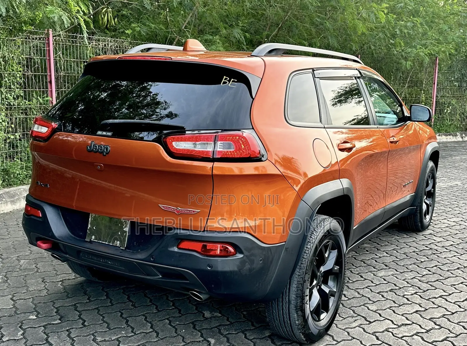 Jeep Cherokee 2017 Orange