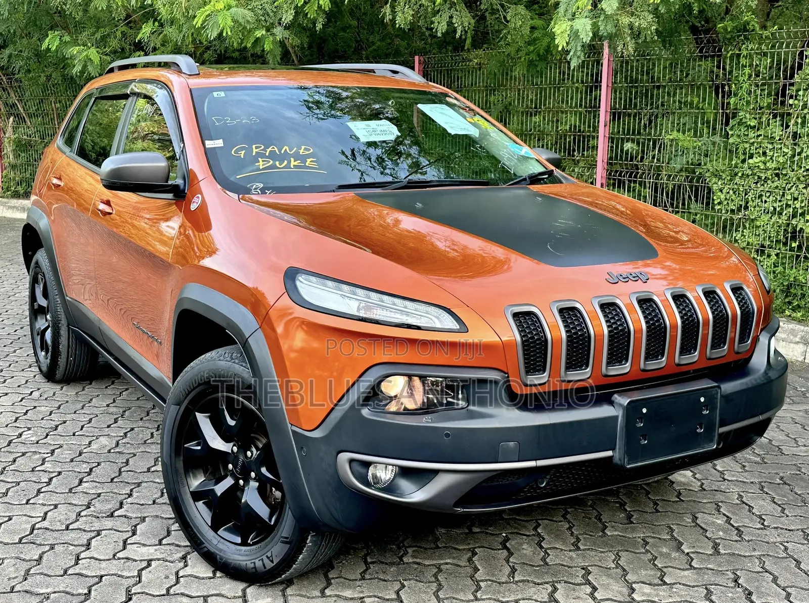 Jeep Cherokee 2017 Orange