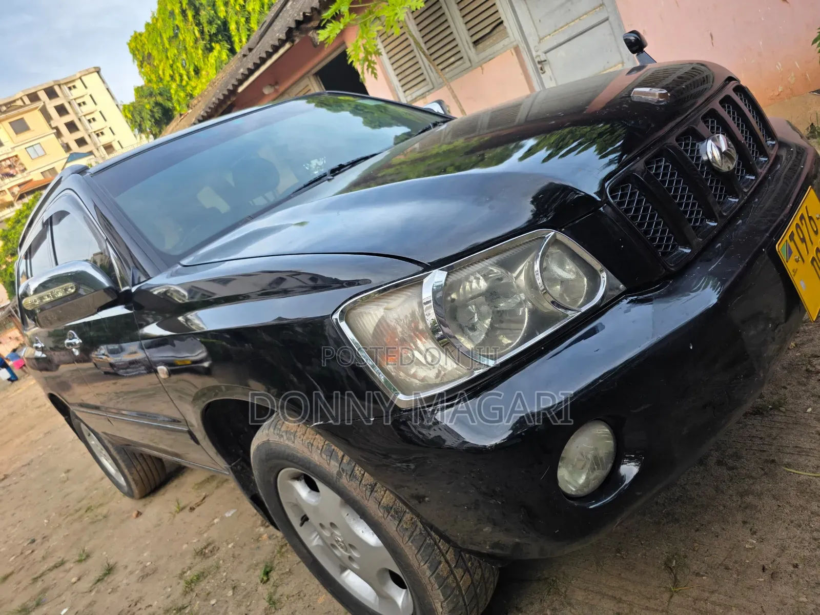 Toyota Kluger 2002 Black
