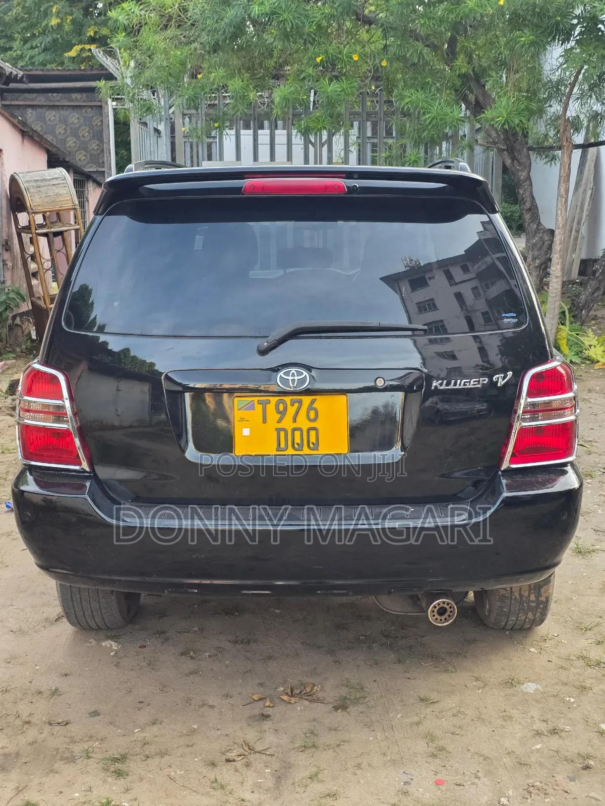 Toyota Kluger 2002 Black