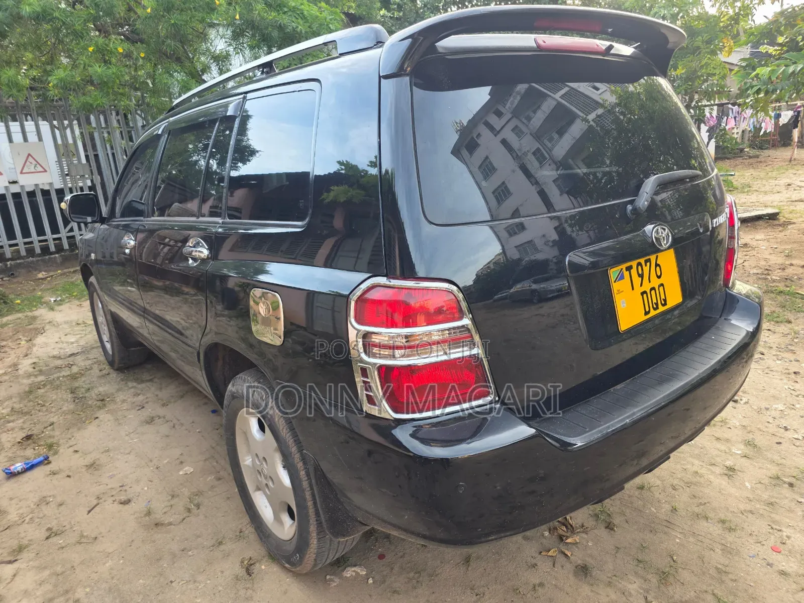 Toyota Kluger 2002 Black