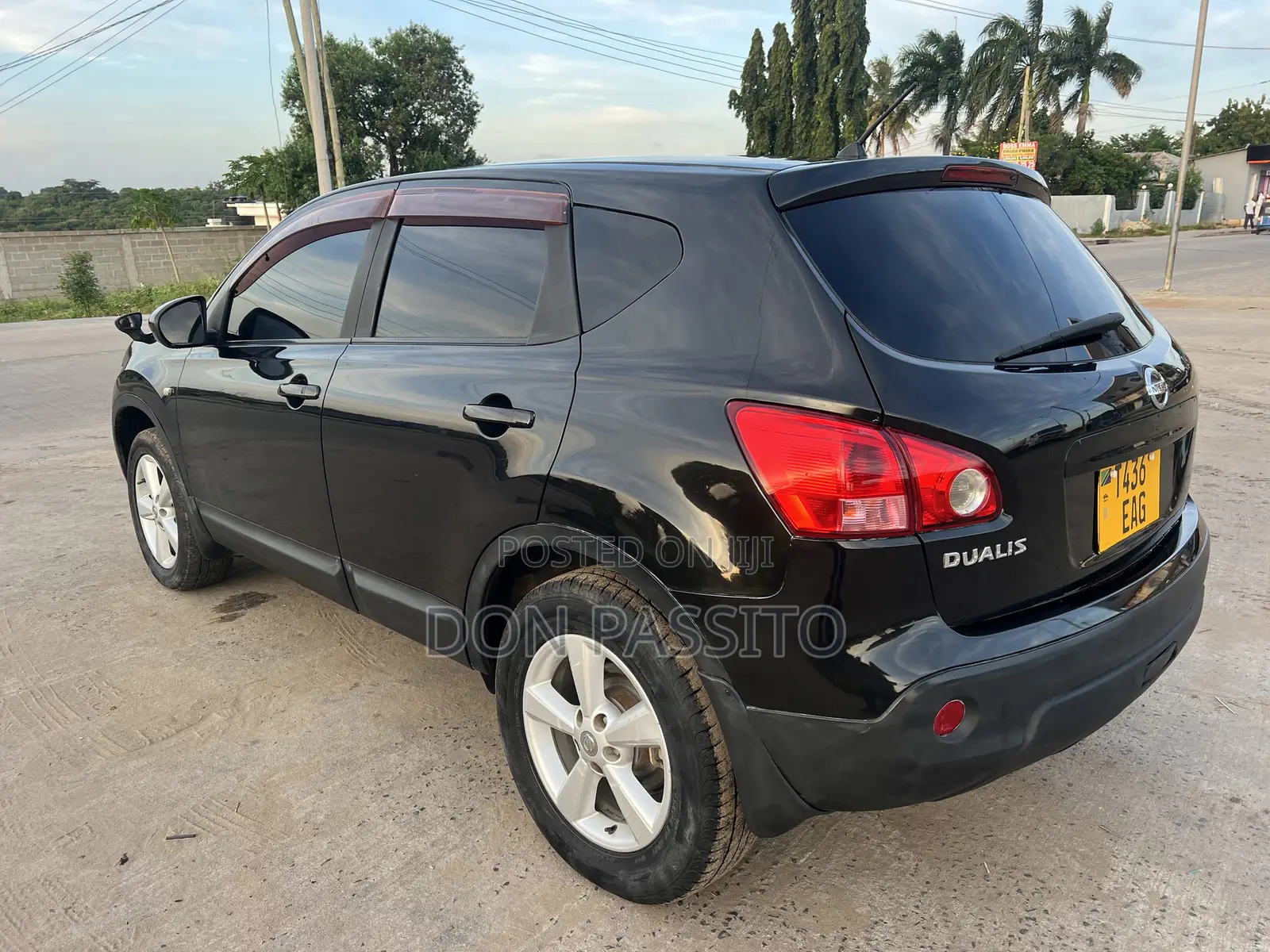 Nissan Dualis 2008 Black
