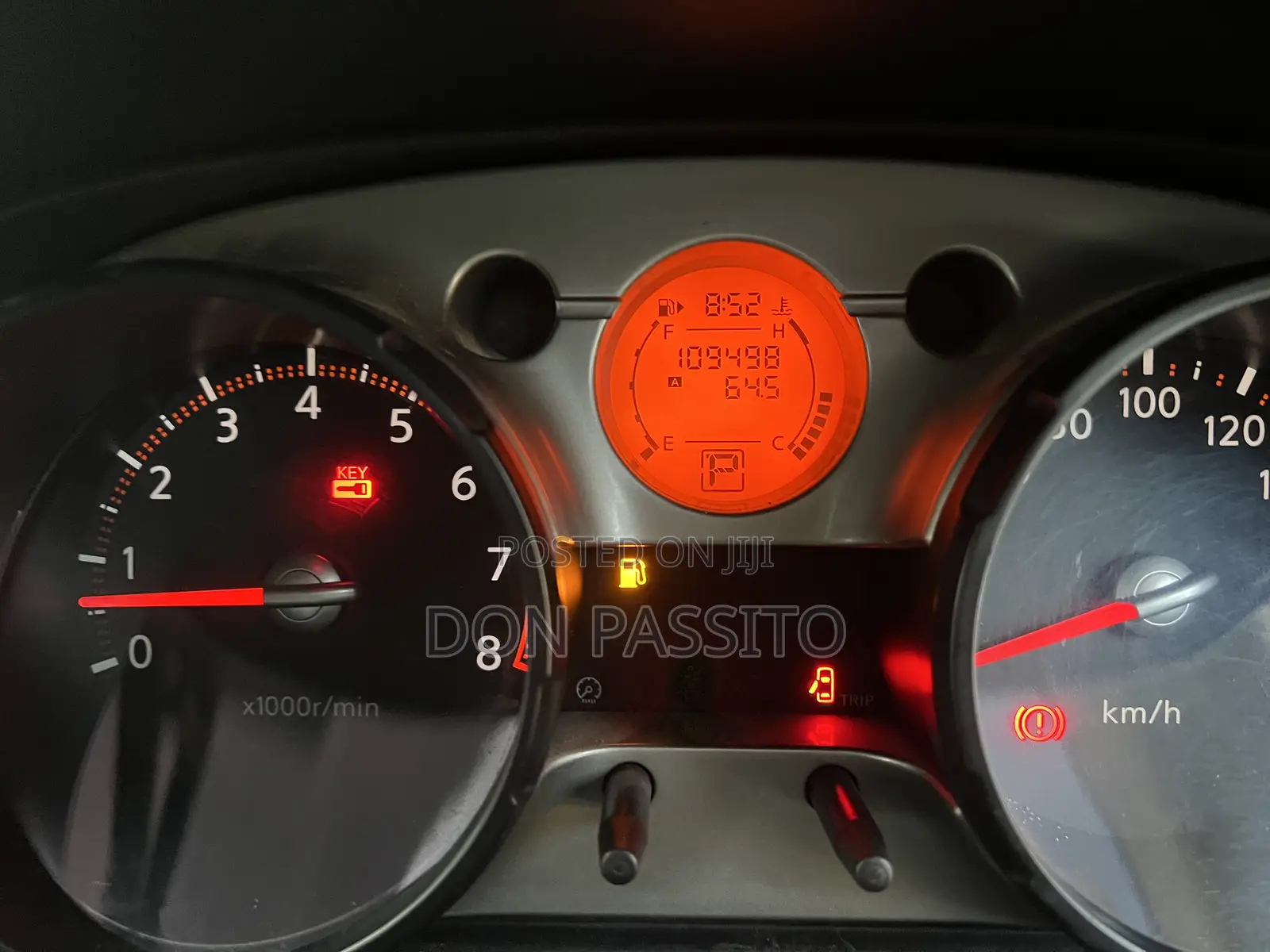Nissan Dualis 2008 Black