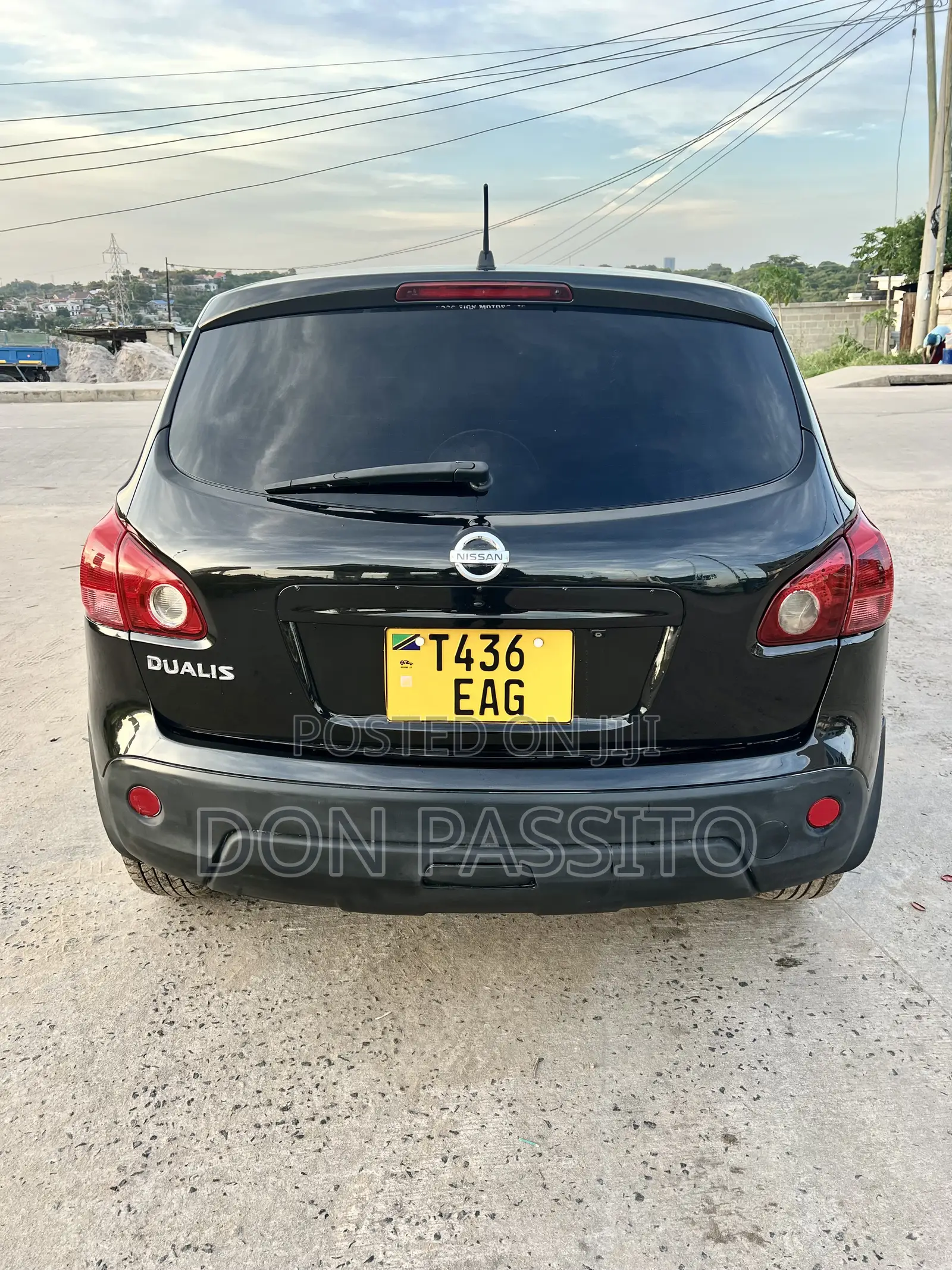 Nissan Dualis 2008 Black