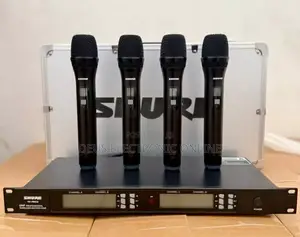 Shure 4mic Wireless Microphone 100-200 Metres 550,000/=