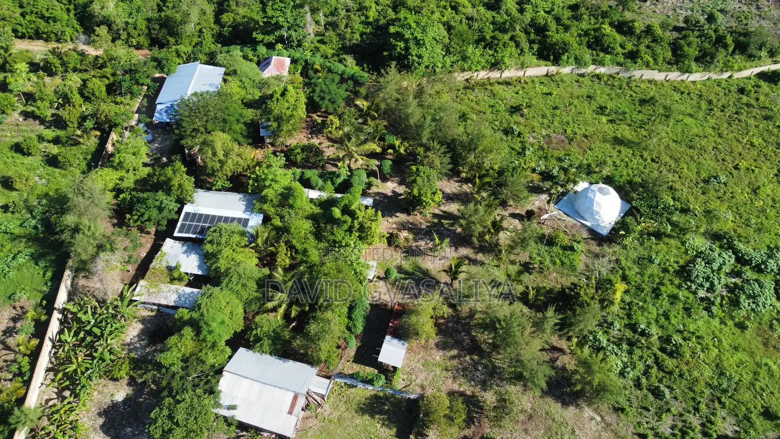 8 Acres Title Deed Land With Houses, Solar, Wind Fruit Park -