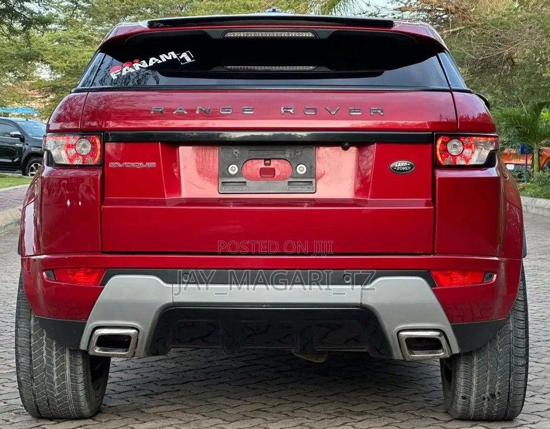 Land Rover Range Rover Evoque 2012 Red