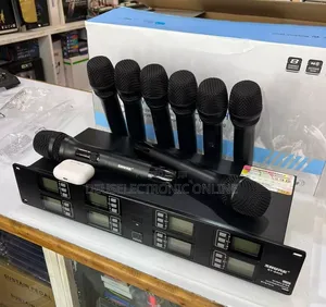 Shure Sy-8400 8 Wireless Microphone 100-200 Metres 1,300,000/=