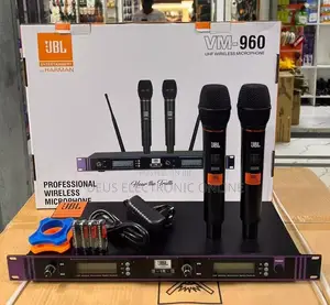 JBL Vm-960 Wireless Microphone 70-100 Metres 480,000/=