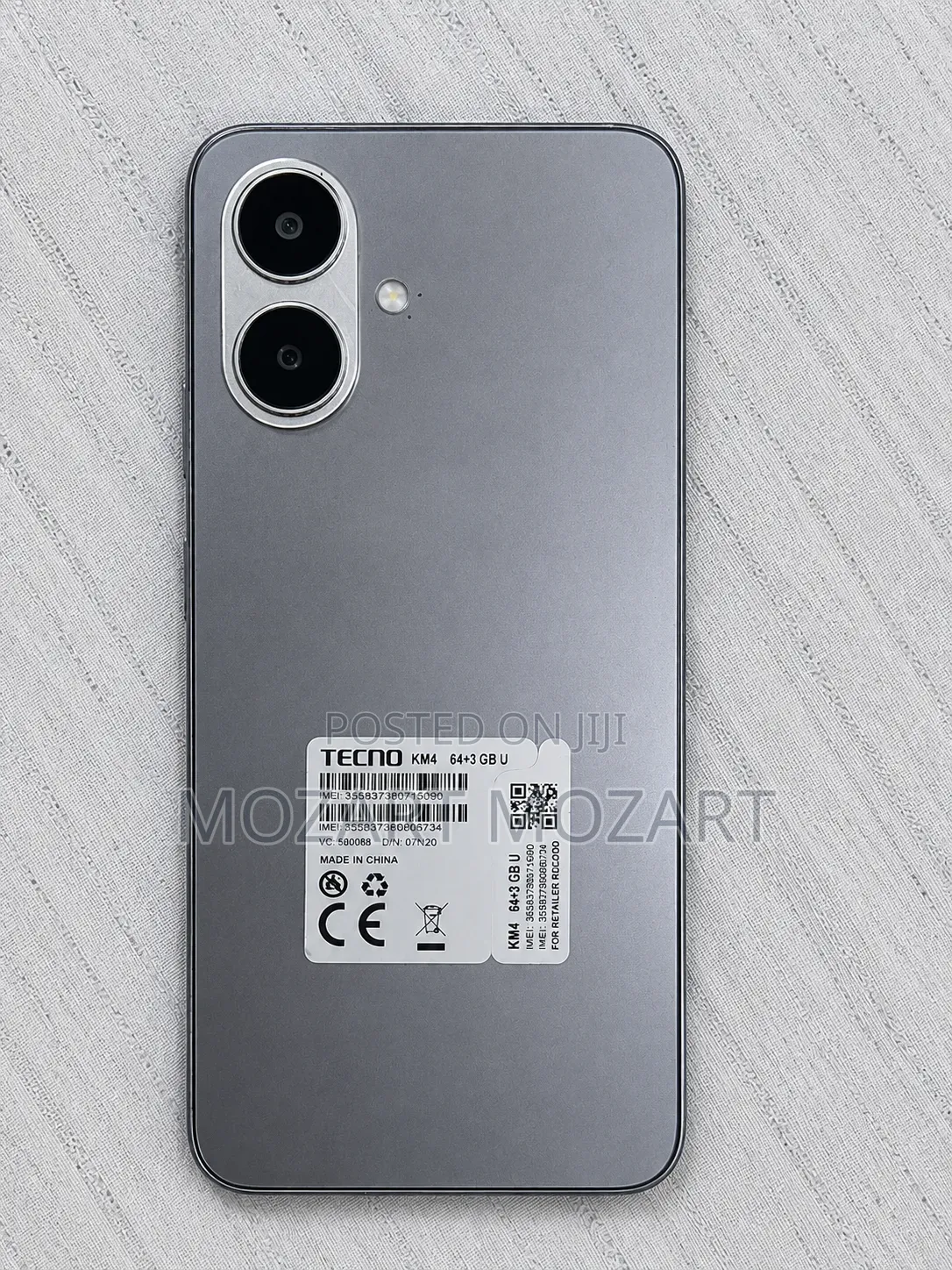 Tecno Pop 10 64 GB Silver