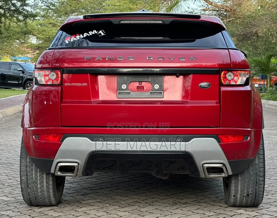 Land Rover Range Rover Evoque 2012 Red