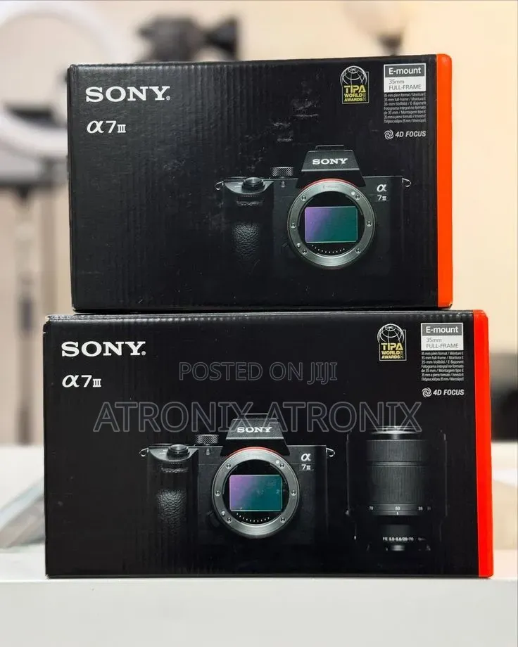 Sony A7iii Mirrorless Camera Body