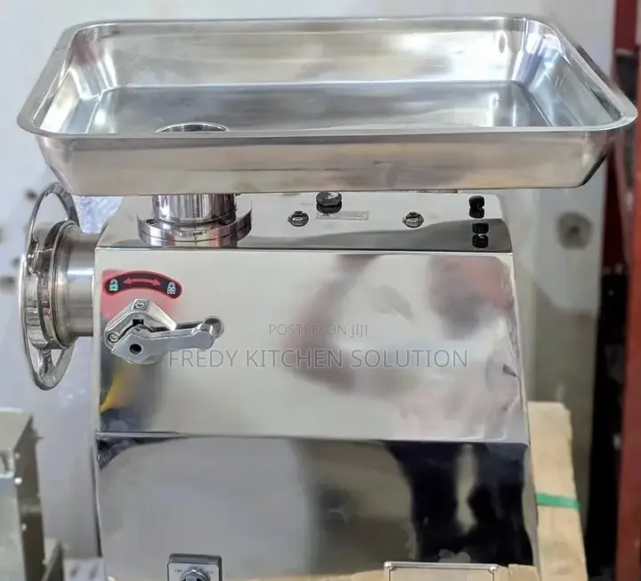 Stainless Steel Gear Meat Mincer - 350kg/Hr Heavy Duty