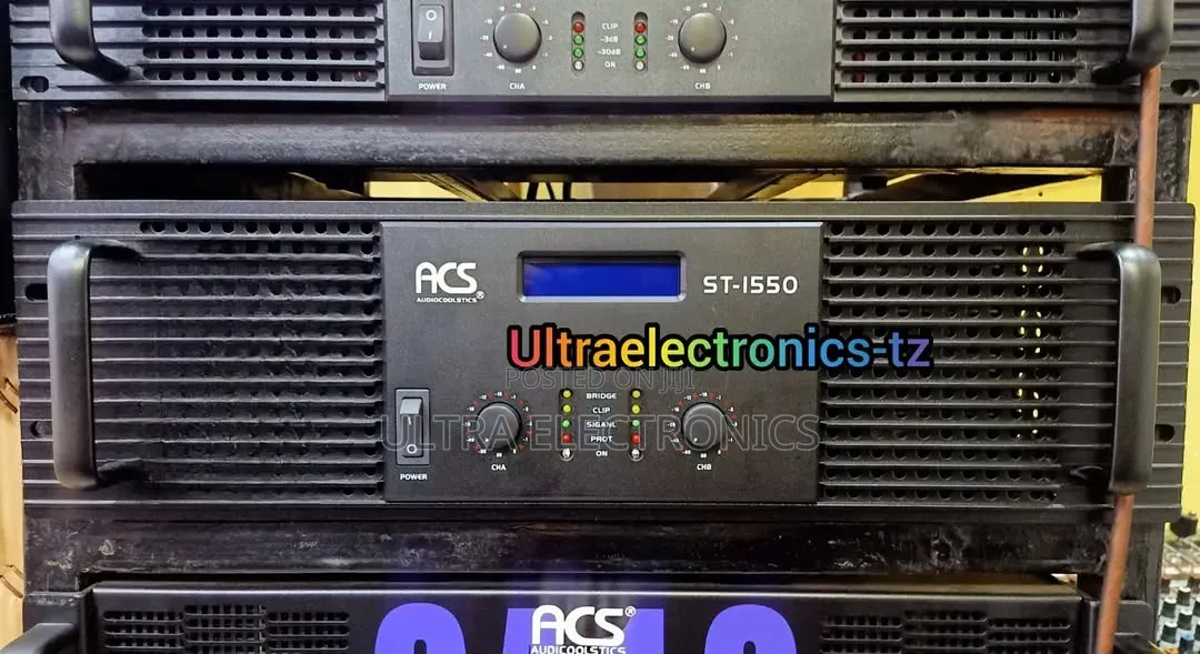 Acs Professional Powerful Booster / Power Music Amplifier With 6800w