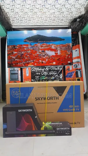 Skyworth Couple Soundbar 510w Tv 55 Uhd Set