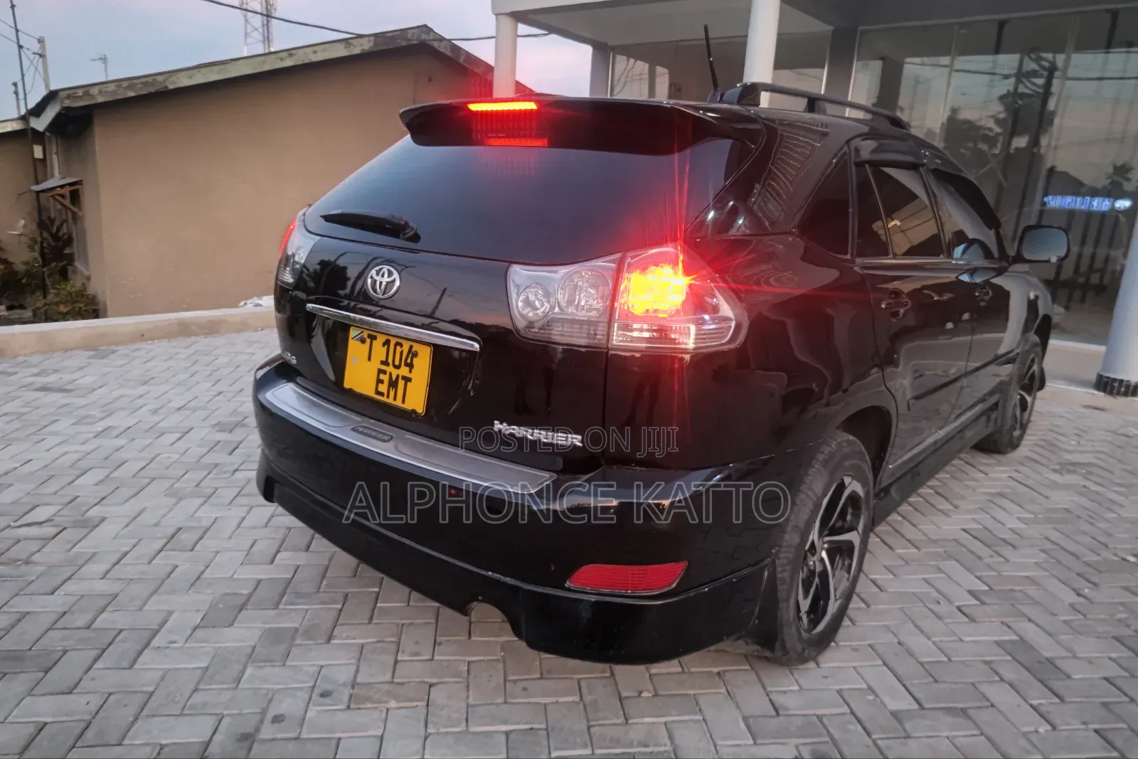 Toyota Harrier 2008 Black