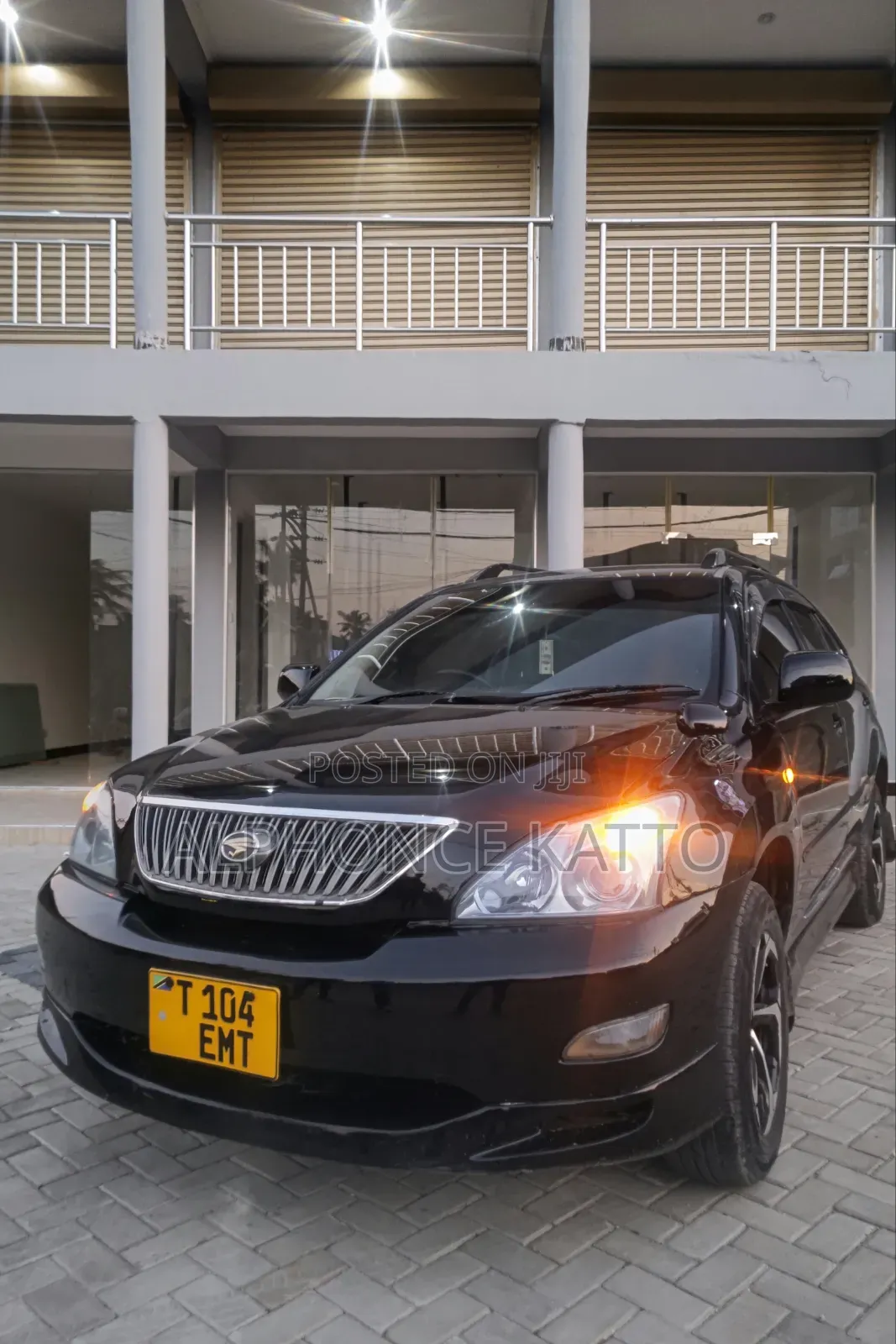 Toyota Harrier 2008 Black