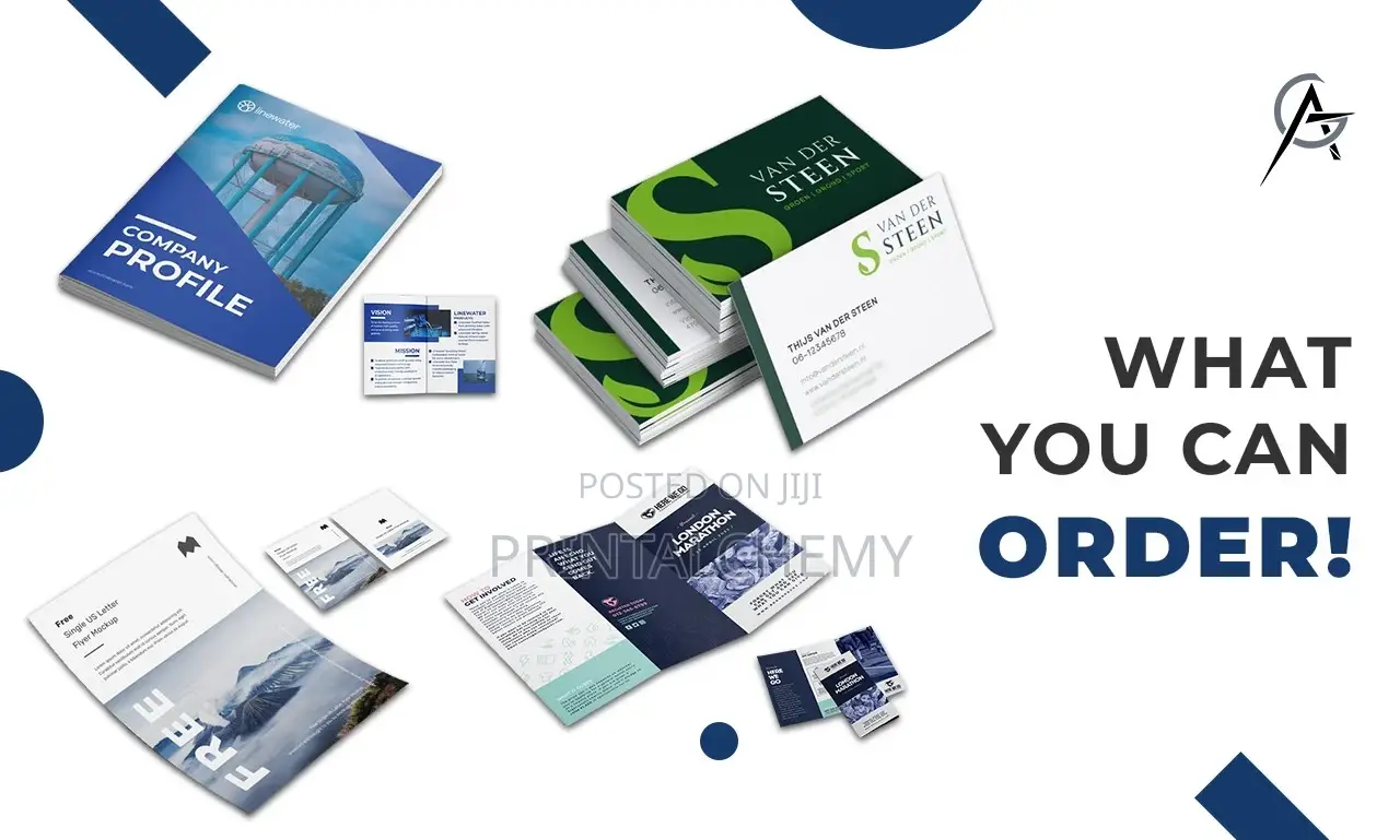 Professional Marketing Materials