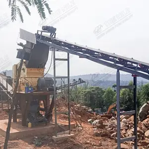 Complete Set Gravel Sand Stone Production Line Output 150-220t/H