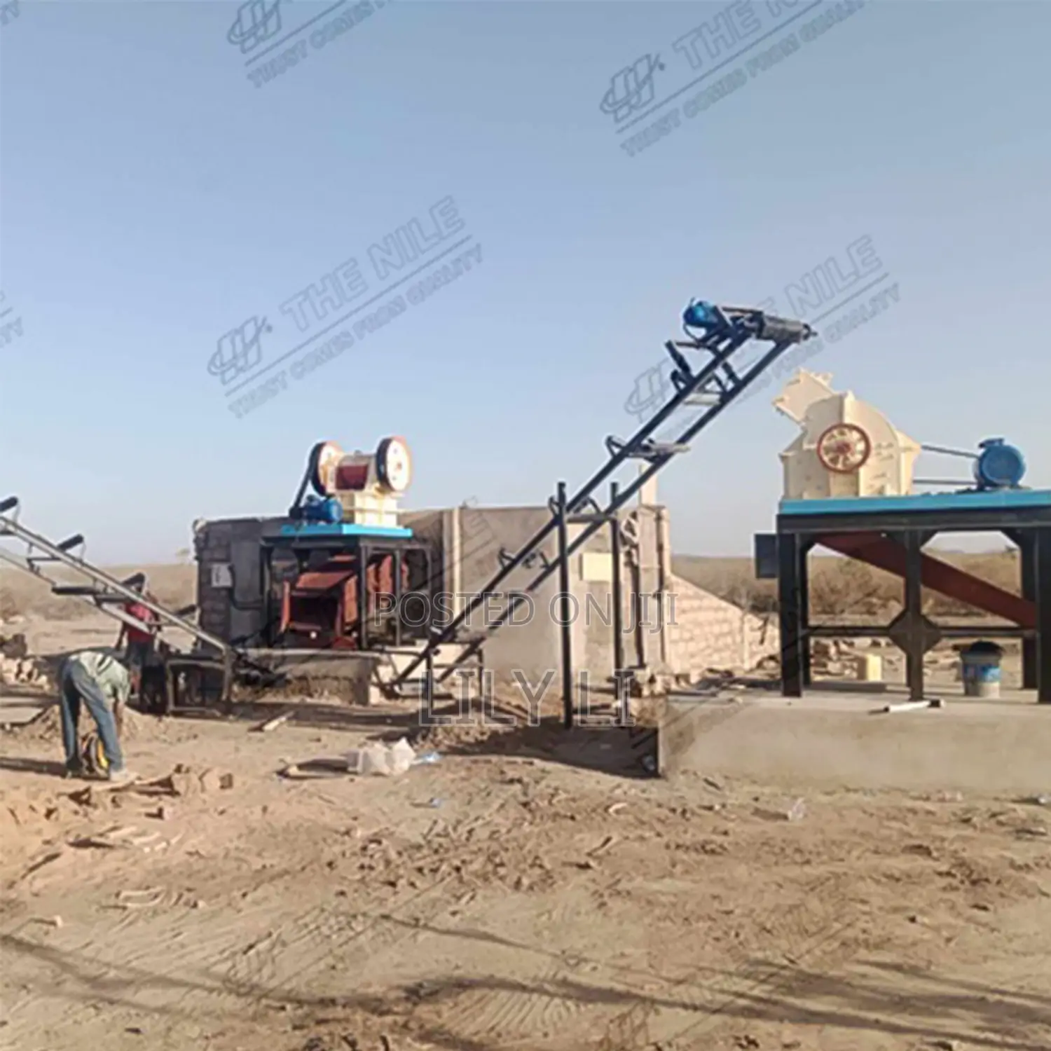 High Efficiency Stone Crushing Production Line for Quarry Mining